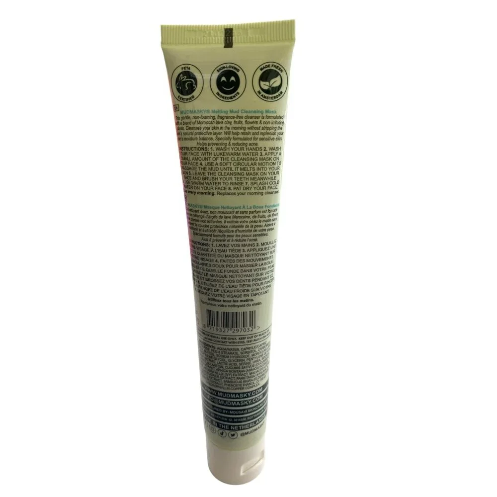 Mudmasky Melting Mud Cleansing Mask 3-In-1 Formula For Sensitive Skin 75ml 2.5 F - Picture 3 of 4
